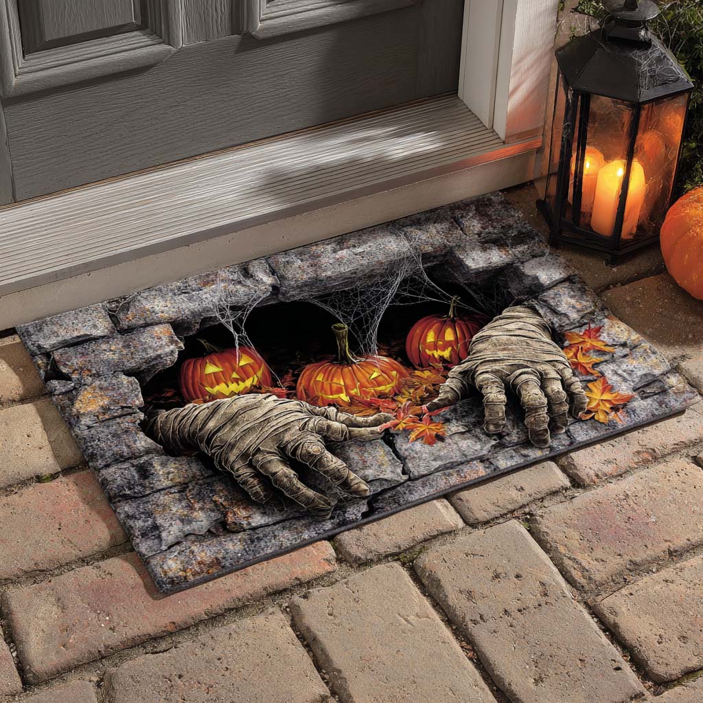 Pumpkin Lair Doormat