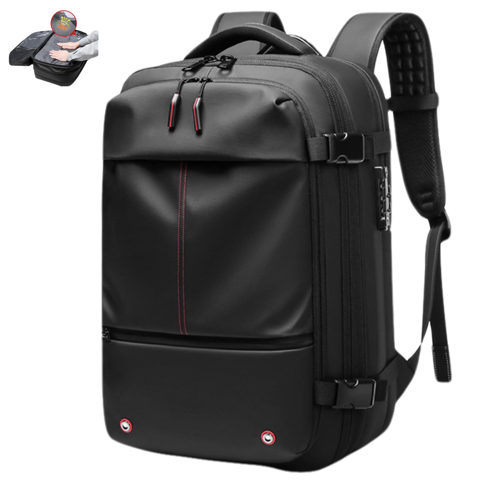 Vacuum Backpack Travel with Pump