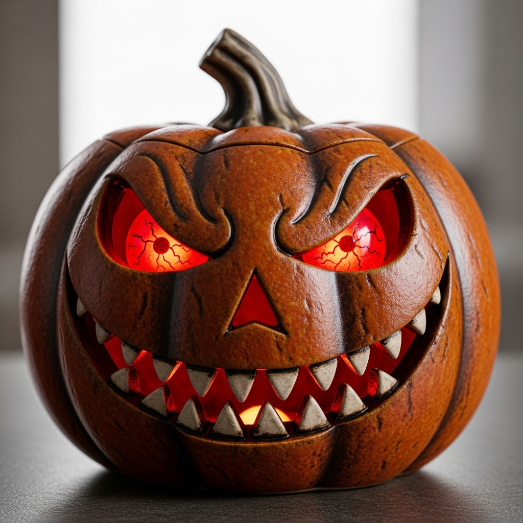 Halloween Lava Stone  Night Light