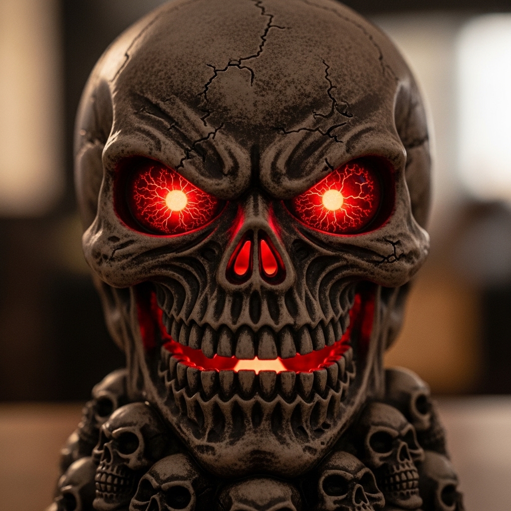 Halloween Lava Stone  Night Light