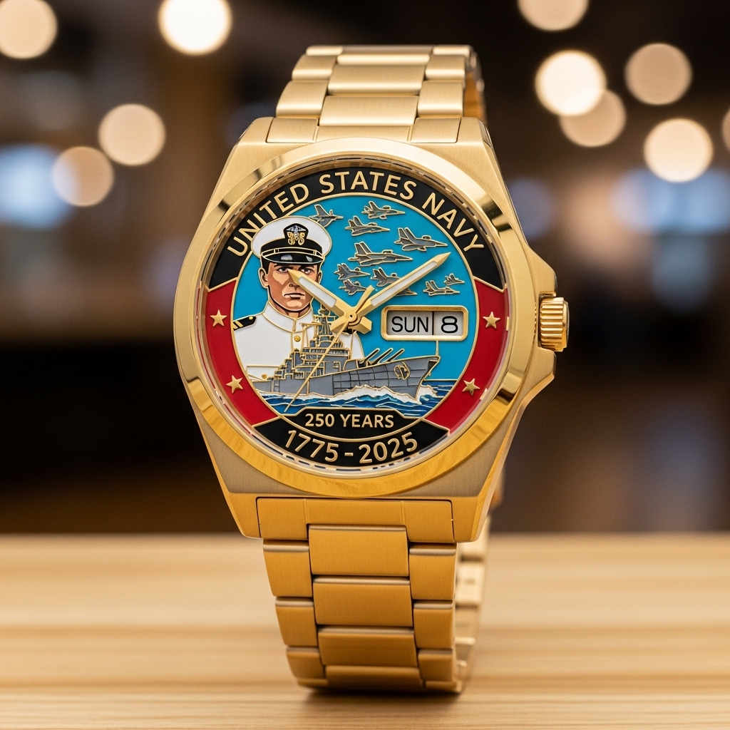 US Marine Corps  Luxury Quartz Watch