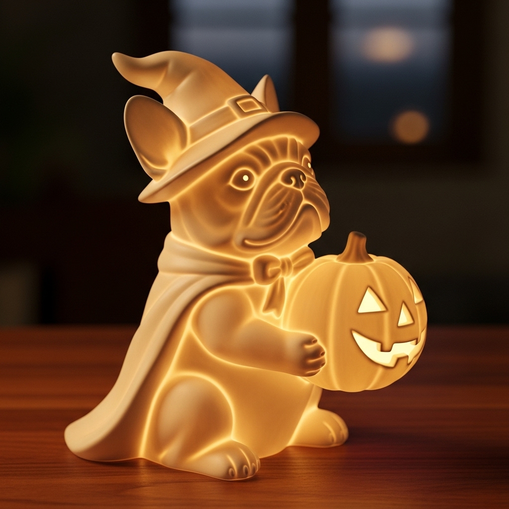 🎃Halloween Early Bird Special Sale 49% OFF-Halloween Cute Animals Pumpkin Lamp