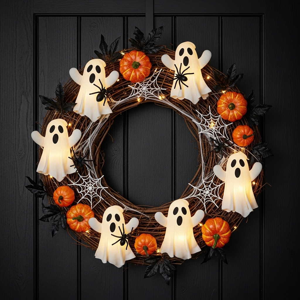 🎃 Spooktacular Halloween Wreath Collection 👻