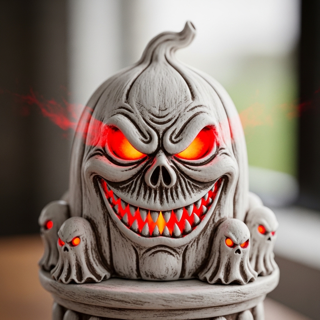 Halloween Lava Stone  Night Light