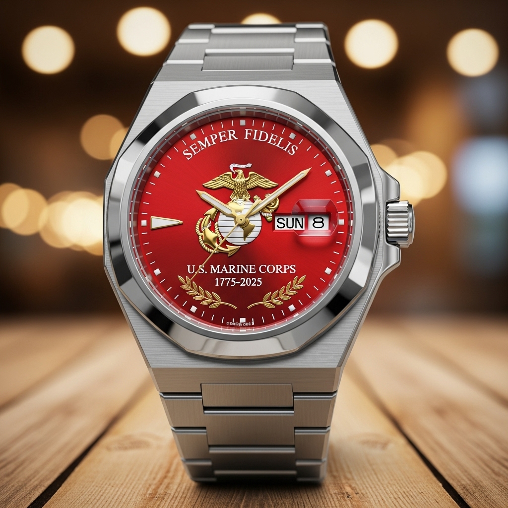 US Marine Corps  Luxury Quartz Watch