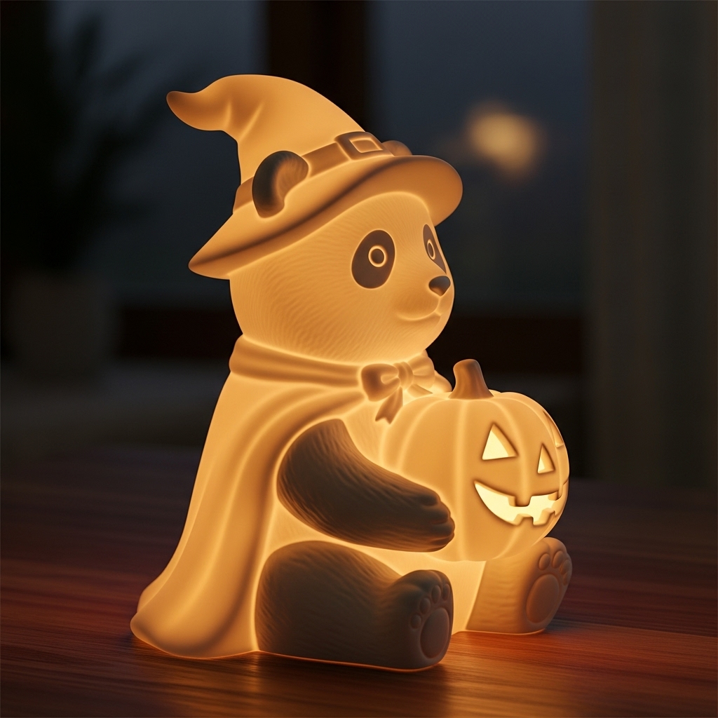 🎃Halloween Early Bird Special Sale 49% OFF-Halloween Cute Animals Pumpkin Lamp