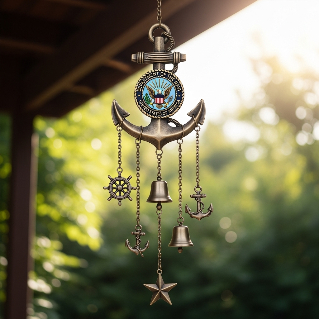 Marine Corps 250th Anniversary Wind Chime