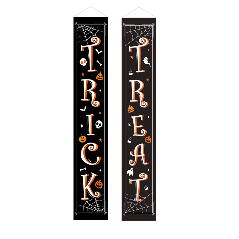 Halloween Decorations Porch Sign Set