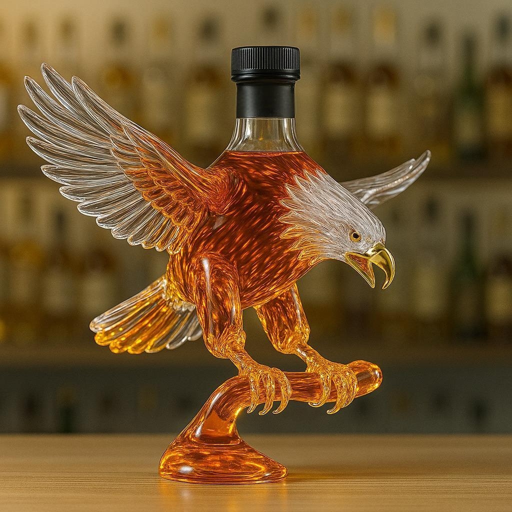 🦅Bald Eagle Whiskey Bottle🍺