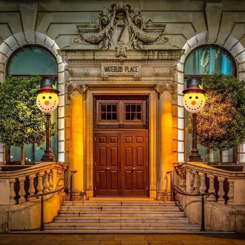 ⛄Snowman Porch Light Covers