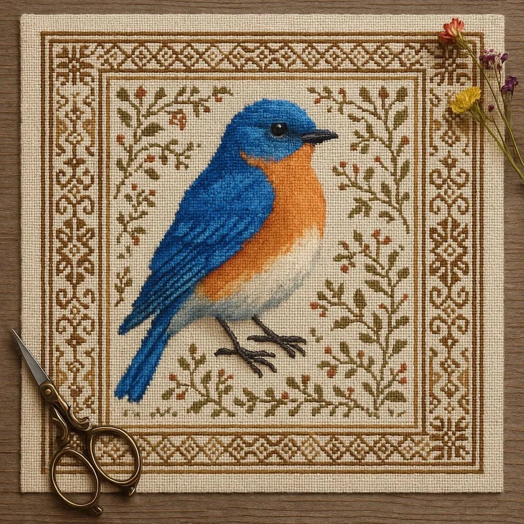 🐦 Hummingbird Cross Stitch Kit🎁