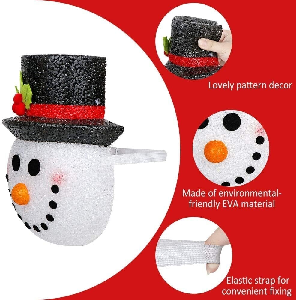 ⛄Snowman Porch Light Covers