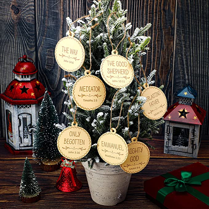 Christmas SaleNames Of Jesus Christ Ornaments
