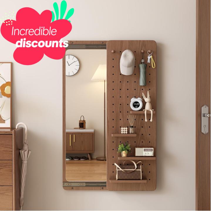 Hide Wall Mounted Mirror