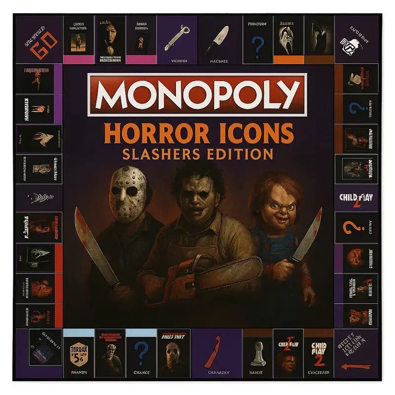 MONOPOLY: Horror Icons – Slashers Edition