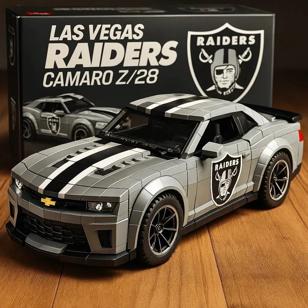 🔥Limited Edition🏈Football Team Camaro Z/28 Building Block