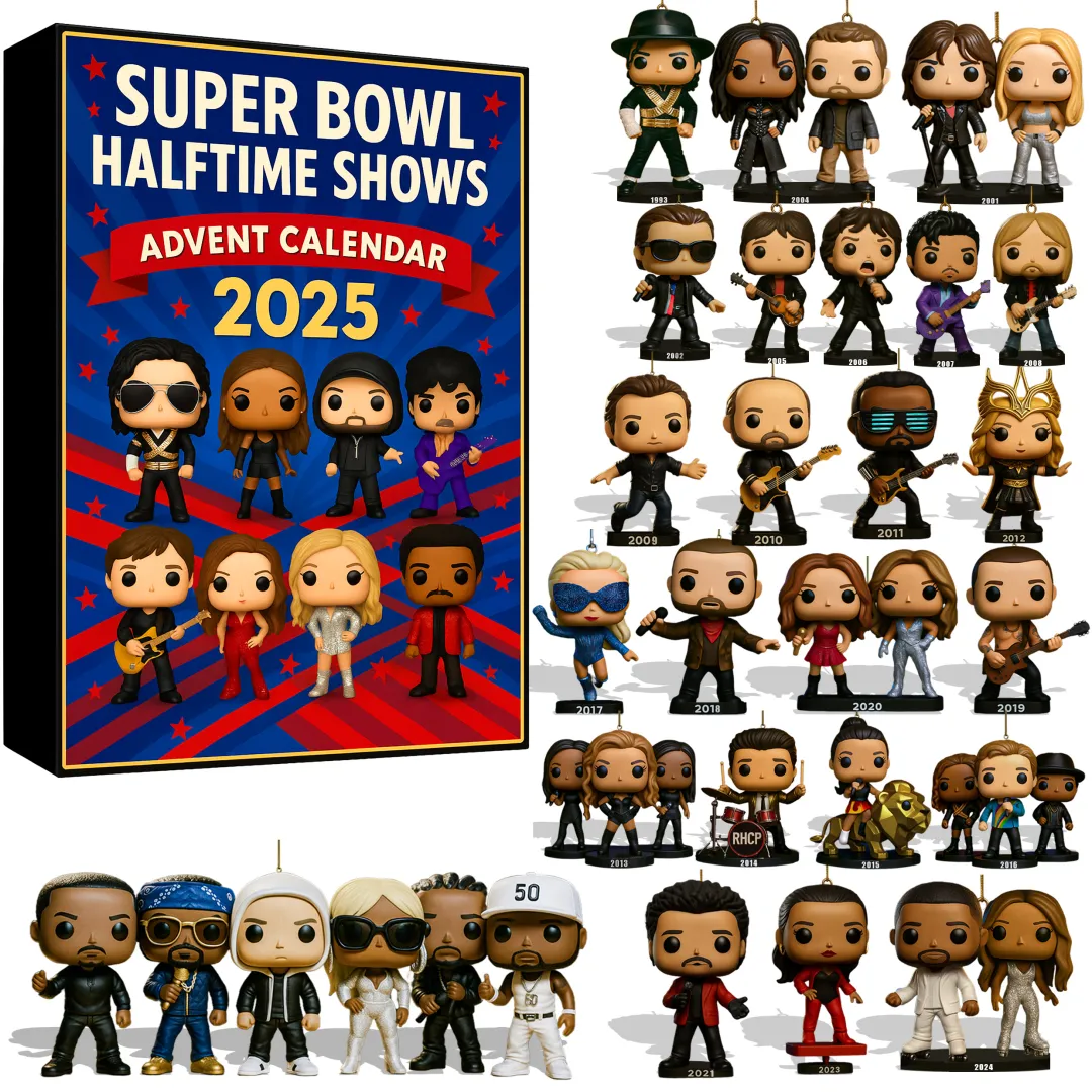 Super Bowl Halftime Shows Advent Calendar 2025
