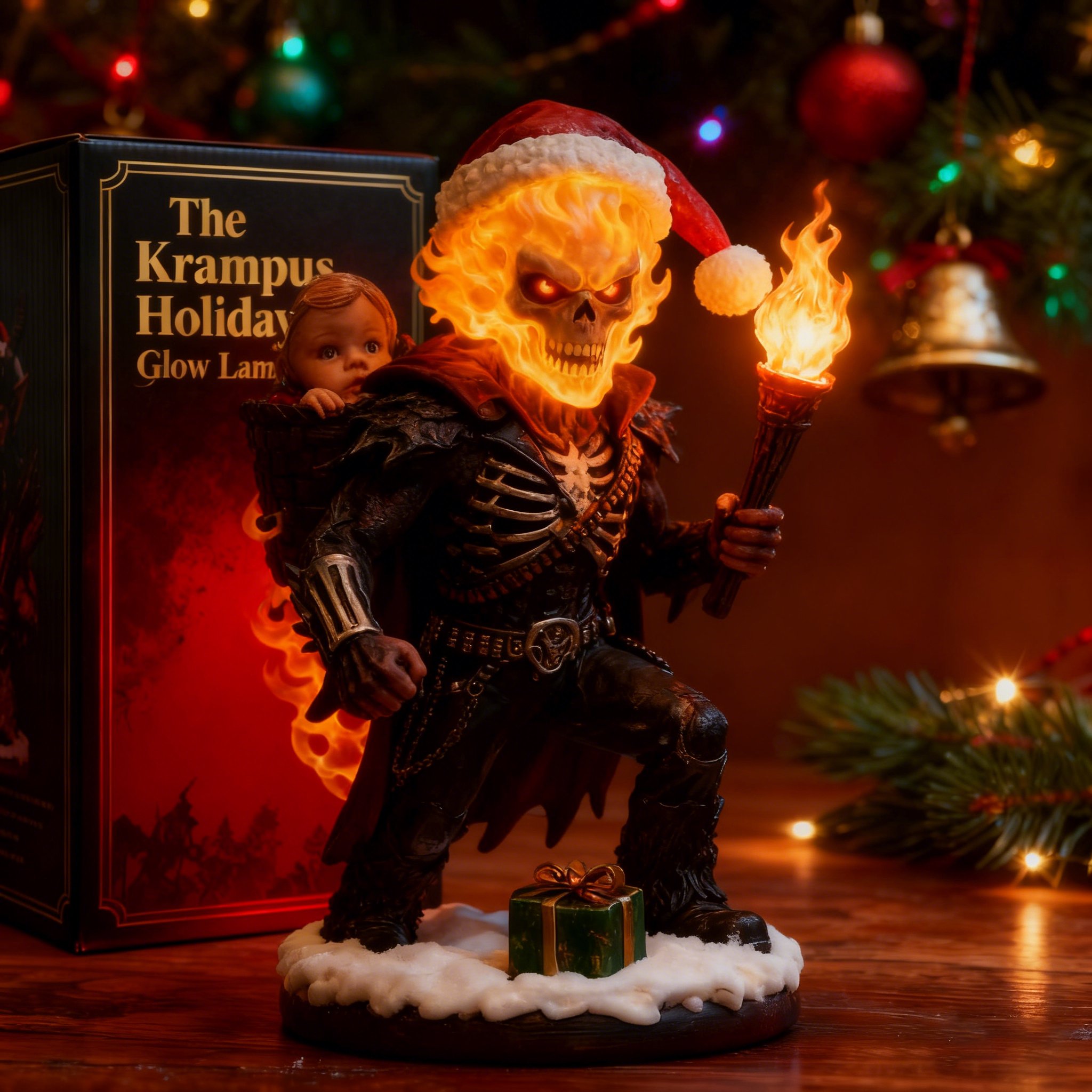 🎄 The Krampus Holiday Glow Lamp