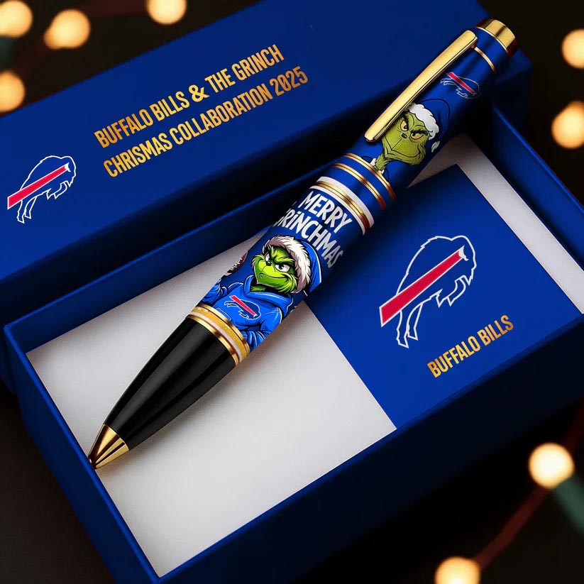 Buffalo Bills x The Grinc 2025 Christmas Limited Edition Pen