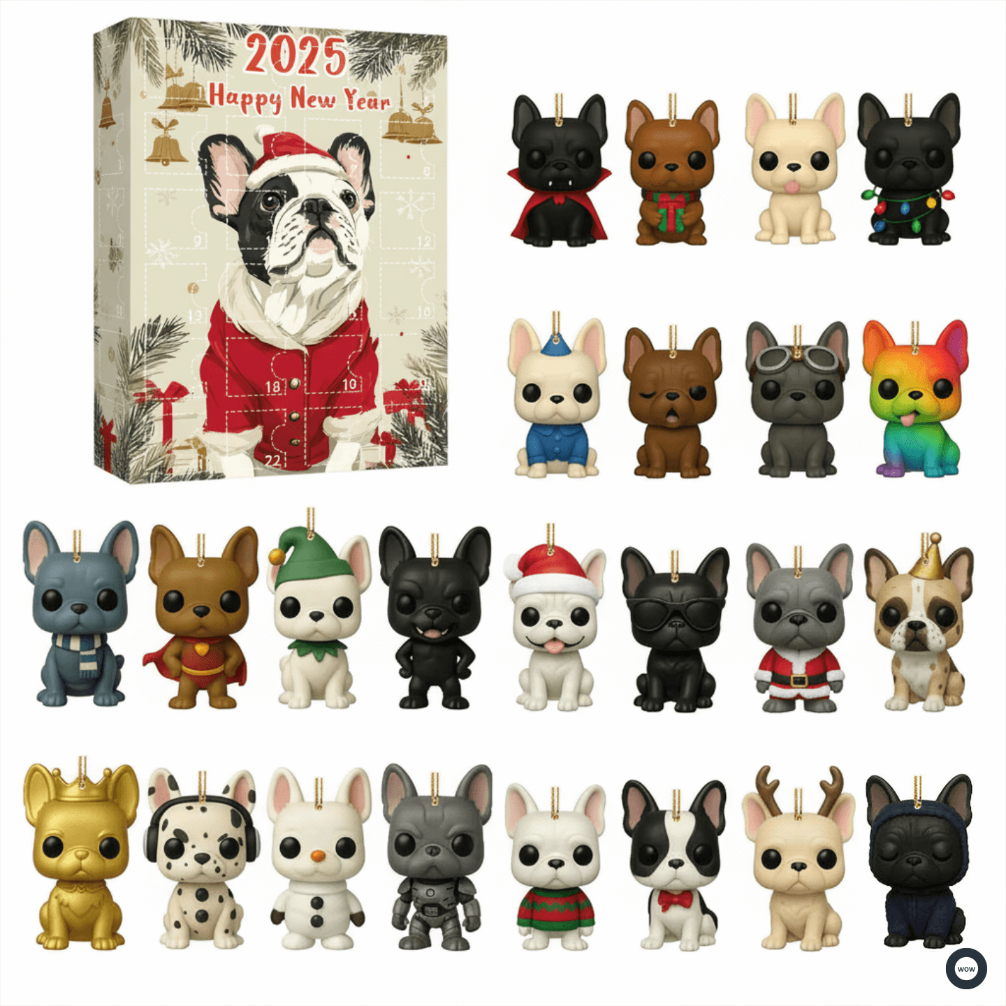 🌲Christmas Gift--2025 Funny Dog Advent Calendar