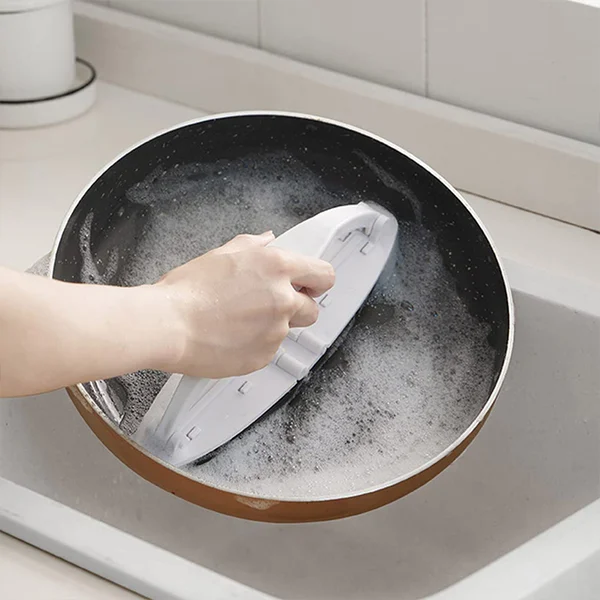 Folding Sponge cleaning brush