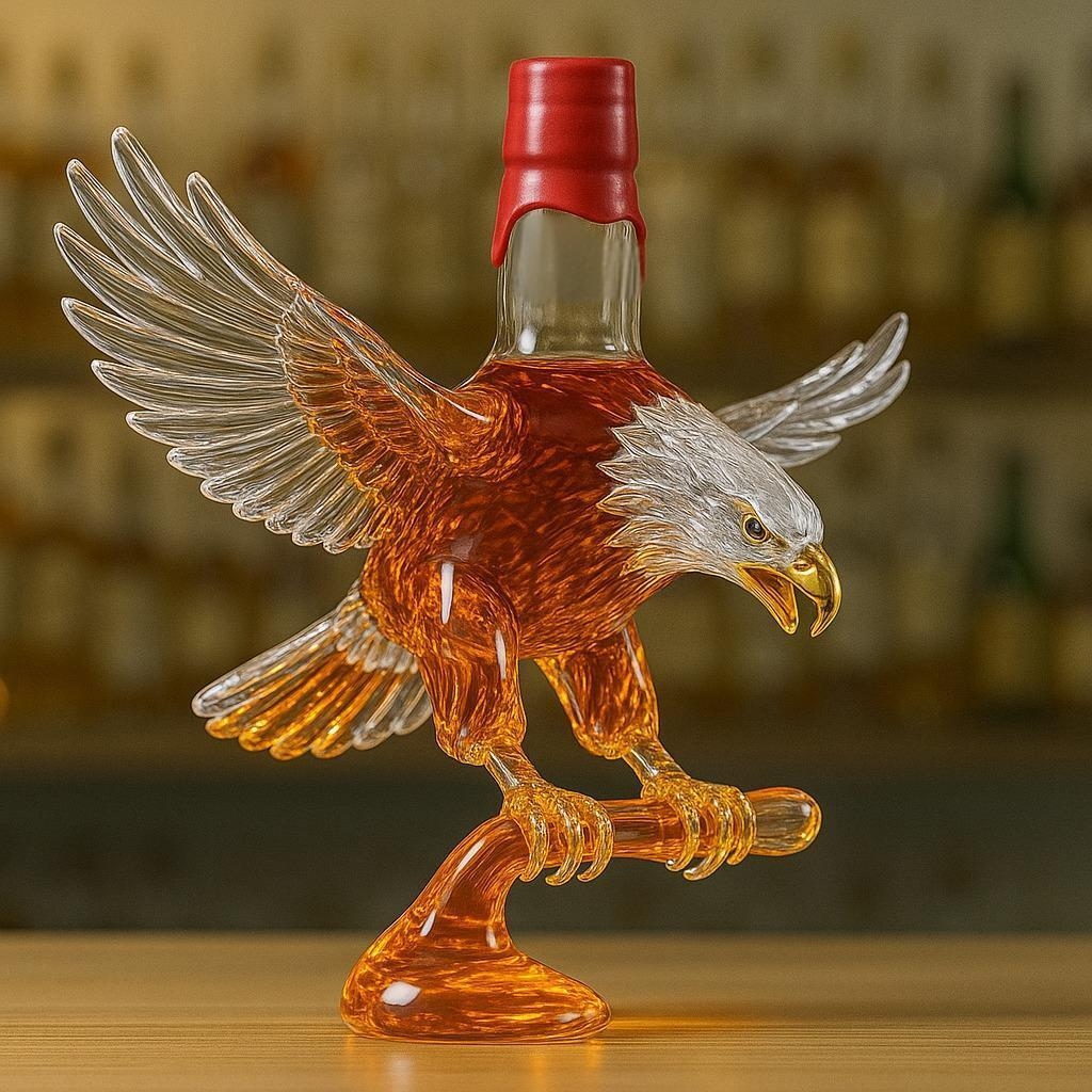 🦅Bald Eagle Whiskey Bottle🍺