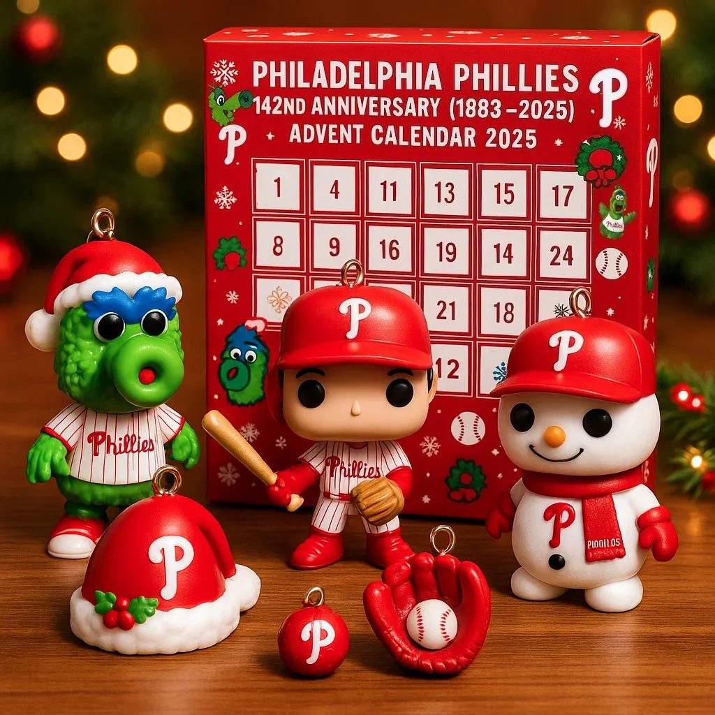 Philadelphia Phillies 142nd Anniversary Advent Calendar 2025