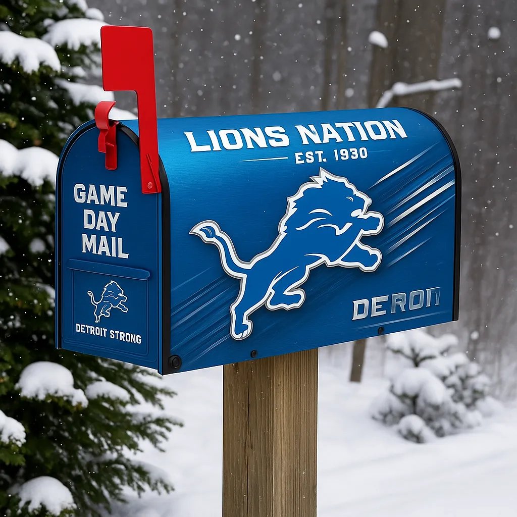 Rugby Outdoor Mailbox Decoration