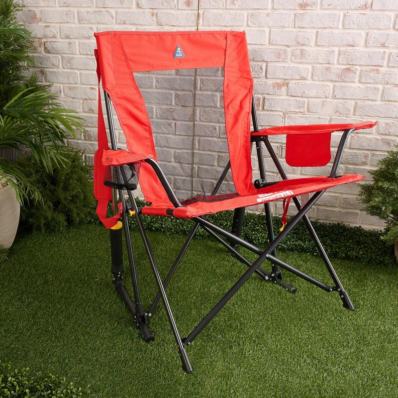 🔥Flash Sale-2 PACK Only $29.99🔥GCI Outdoor XL Elite Portable Rocking Chair with Pocket