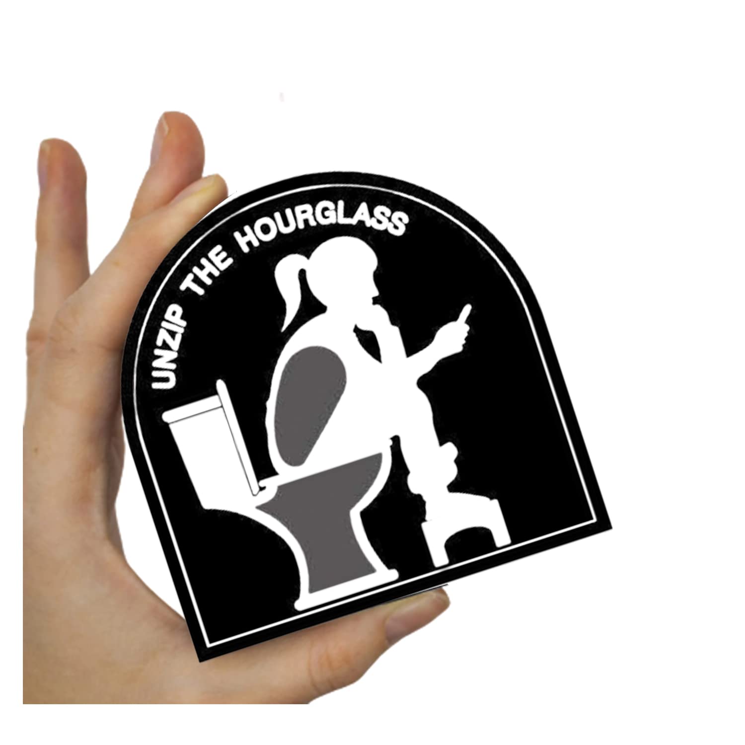 5 Minute Bathroom Timer - Funny Gag Gift for Men, Husband, Boyfriend, Father's Day, Birthday