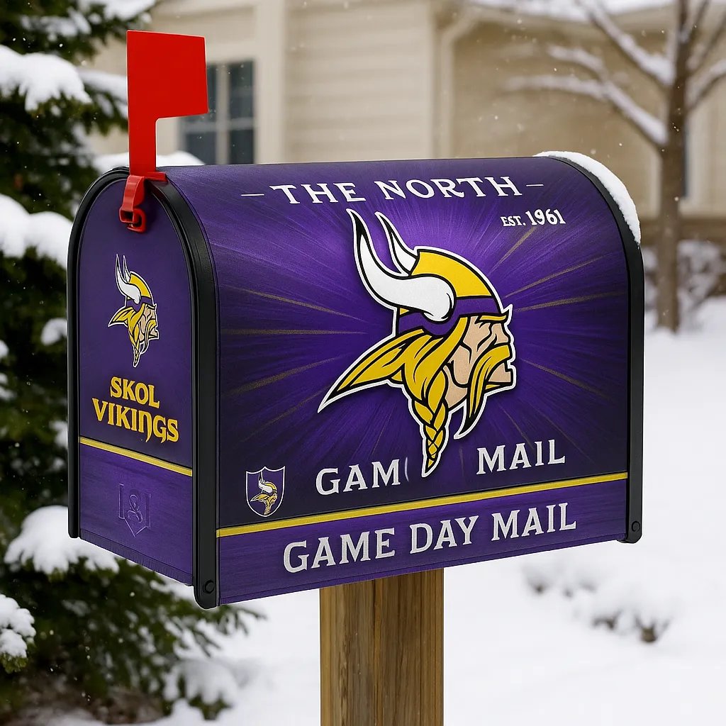 Rugby Outdoor Mailbox Decoration