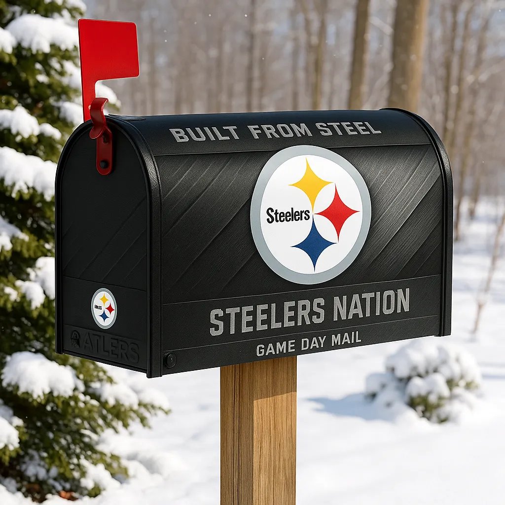 Rugby Outdoor Mailbox Decoration