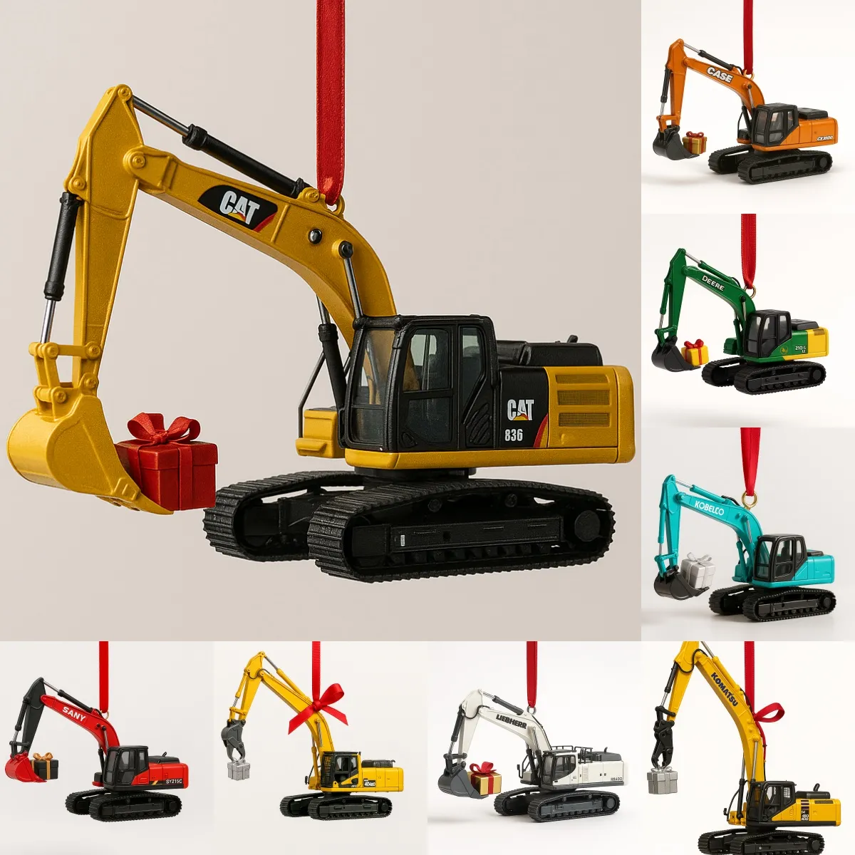 Heavy Equipment Advent Calendar 2025 · 24 Die-cast Machines