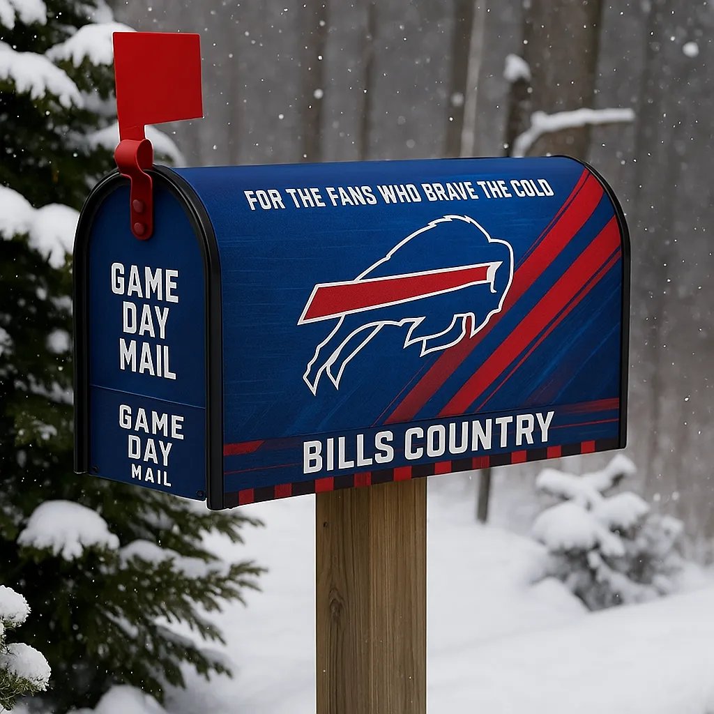 Rugby Outdoor Mailbox Decoration