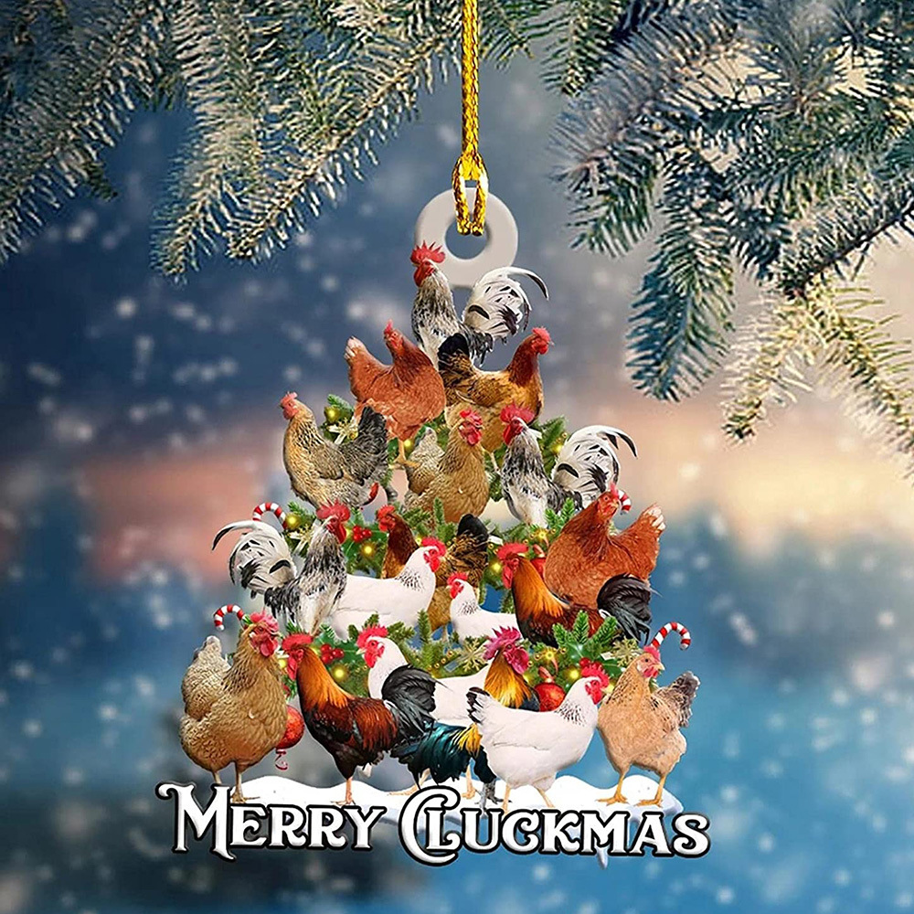 (🎅Christmas Hot Sale-49% OFF) Funny Animal Christmas Ornaments