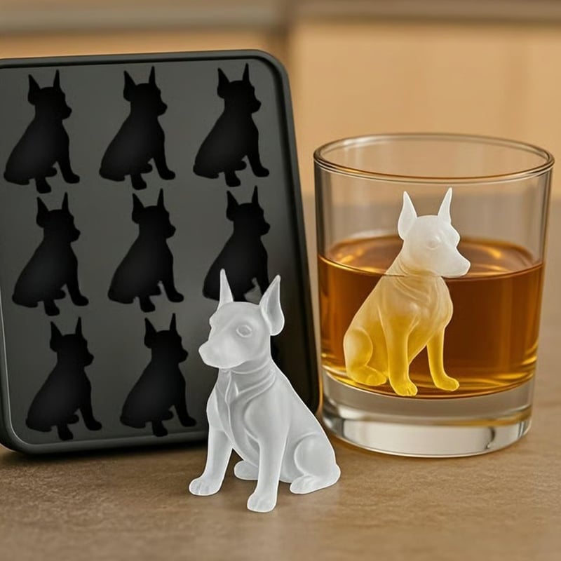 🧊French Bulldog Ice Mold