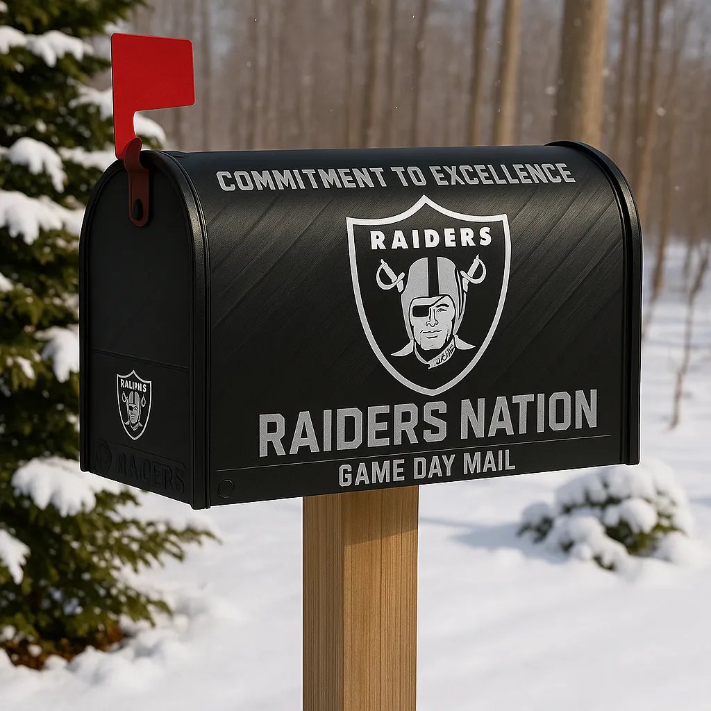 Rugby Outdoor Mailbox Decoration