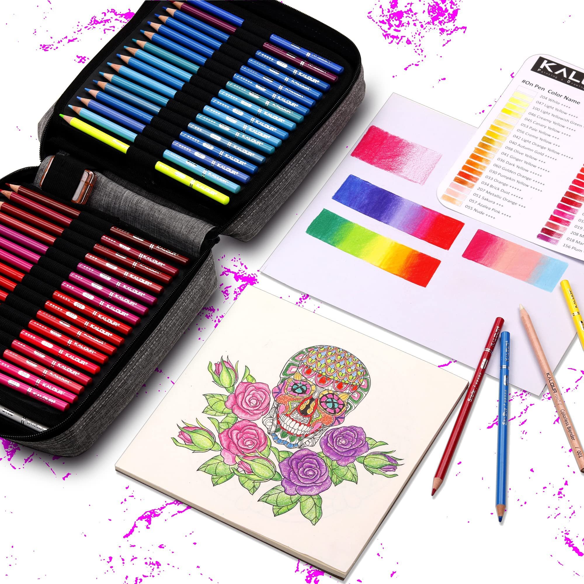 🌈132 PCS Drawing Set - Professional Painting Art Color Pencils🎨