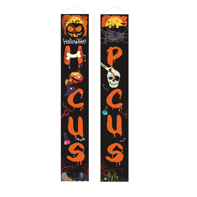 Halloween Decorations Porch Sign Set