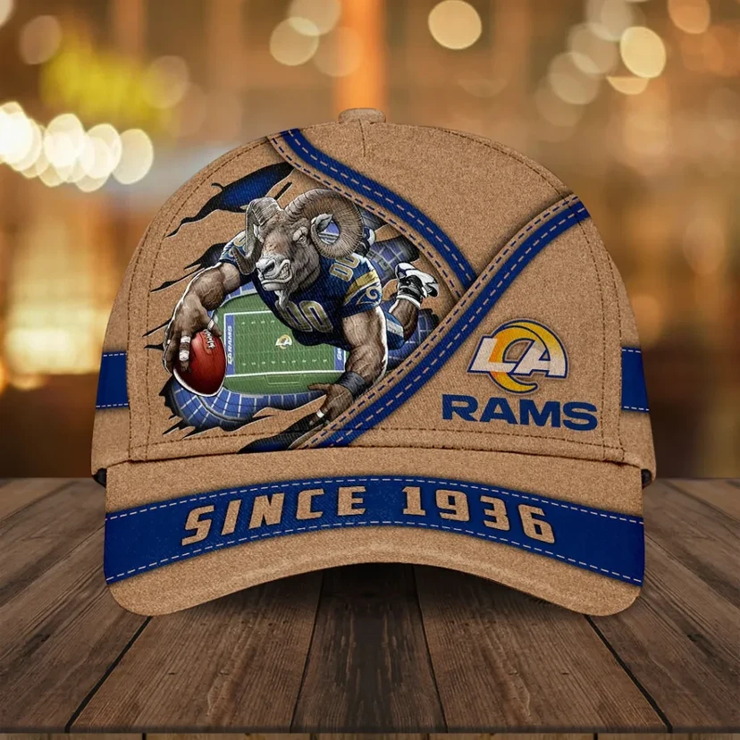🏈NFL Team Classic Cap - Mascot Stadium Design