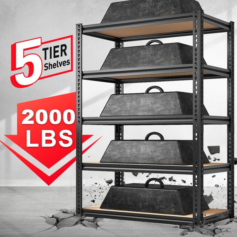 5 Tier Metal Storage Shelving 