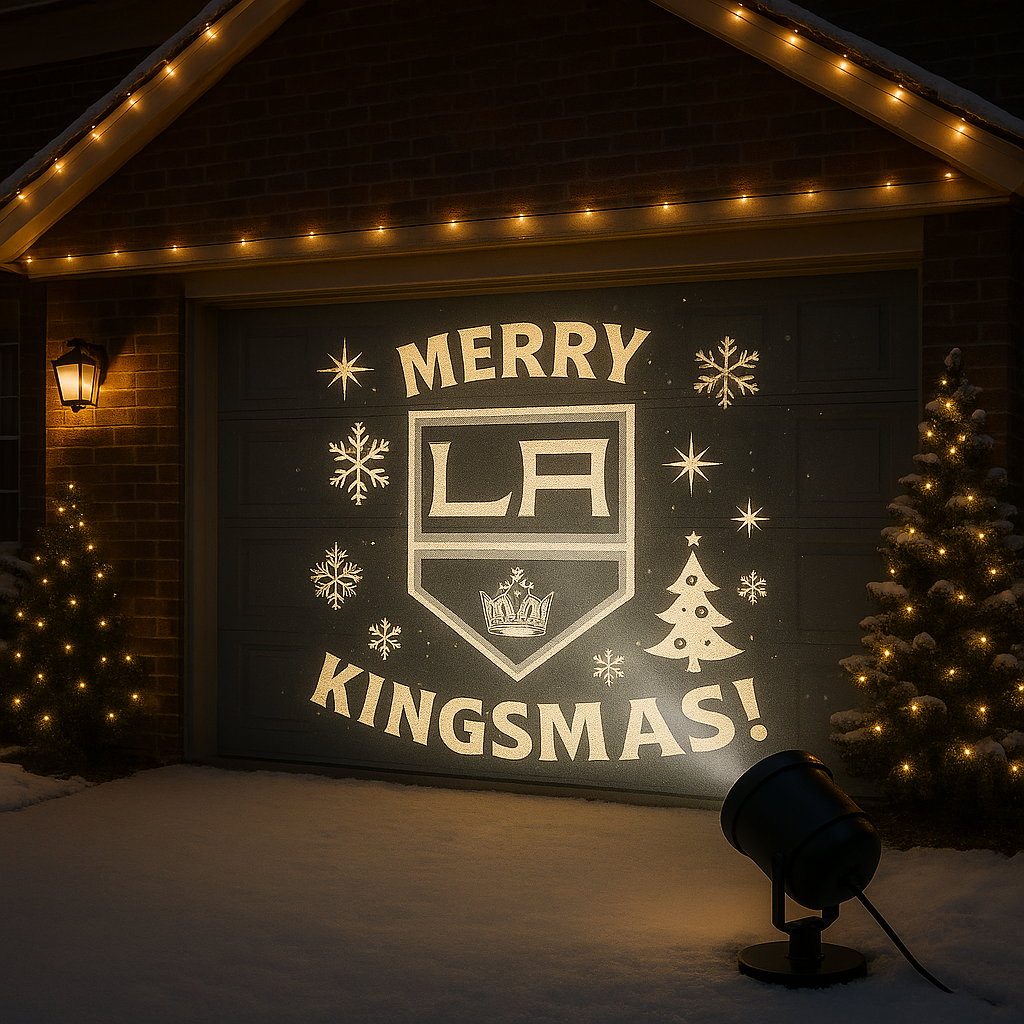 🎄🏒 Ice hockey Christmas Projection Light ✨