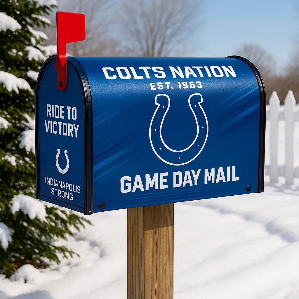 Rugby Outdoor Mailbox Decoration