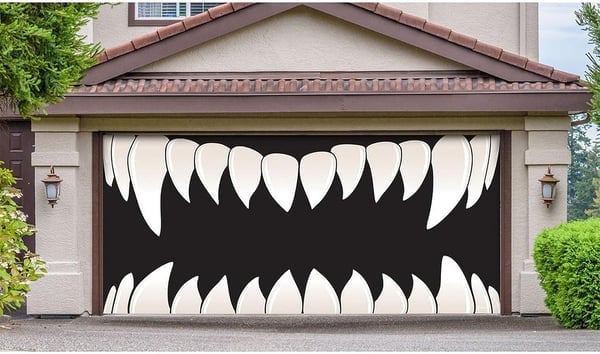 🔥💖Halloween Garage Door Decoration