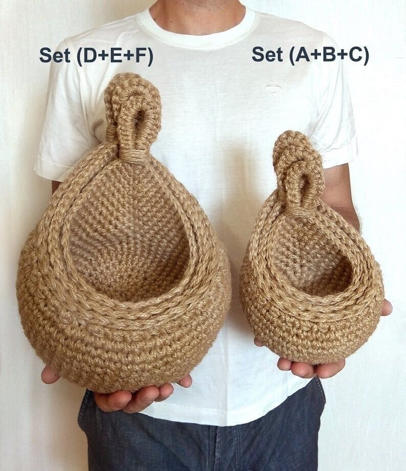 (Black Friday Sale-48% OFF)🔥Hanging Wall Vegetable Fruit Baskets👜