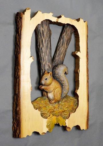 Animal Carving Handcraft Wall Decor