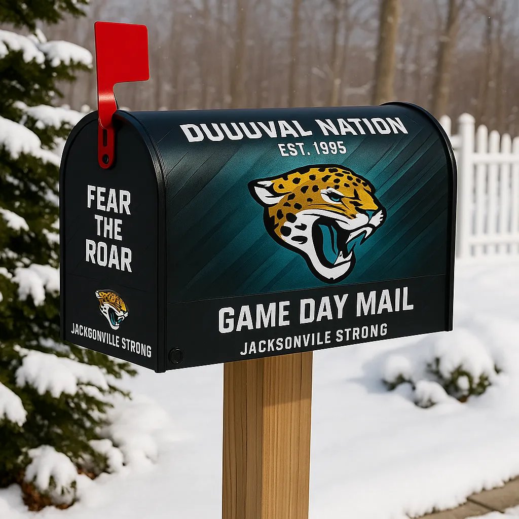 Rugby Outdoor Mailbox Decoration