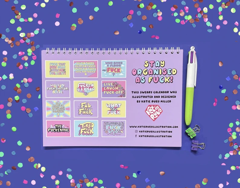 2024 Funny and Sweary Calendar