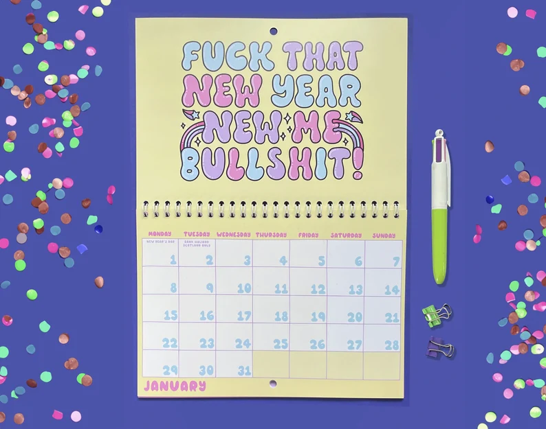 2024 Funny and Sweary Calendar