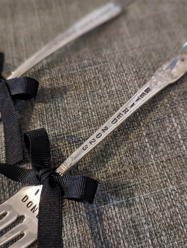 Retirement or Graduation Gift-Funny Fork "I'm Done!"